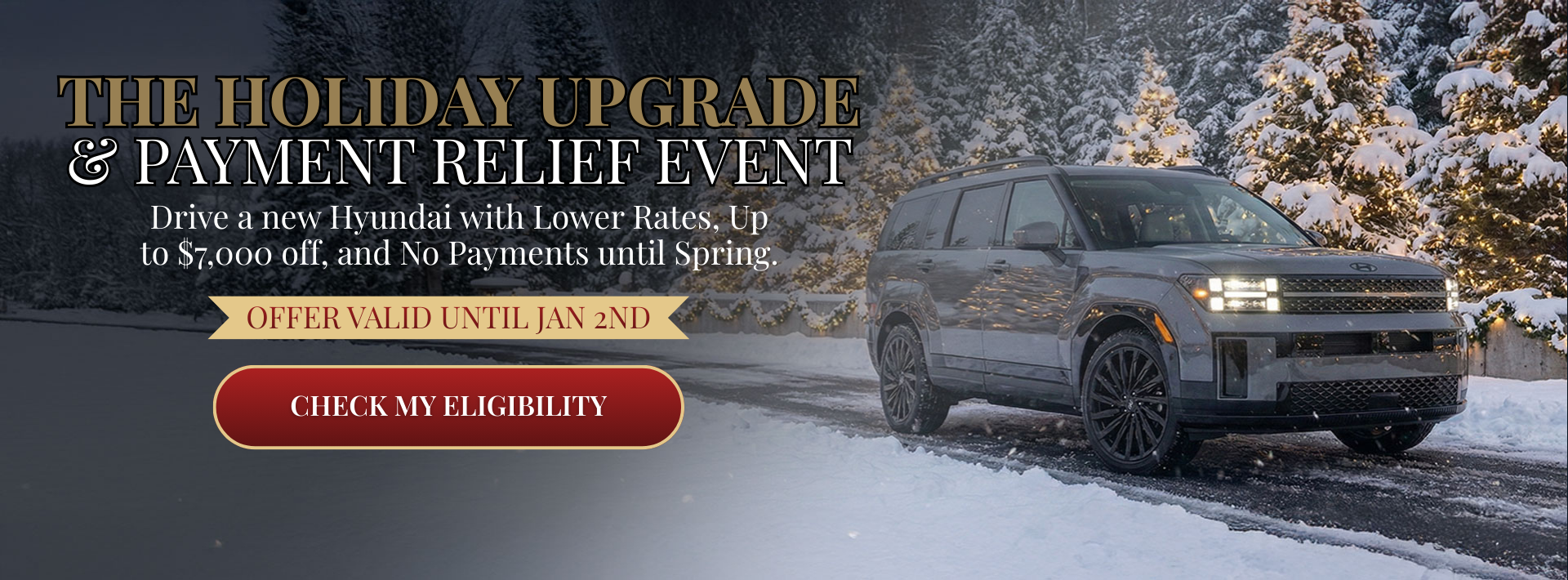 Holiday Upgrade Event Holiday Upgrade Event