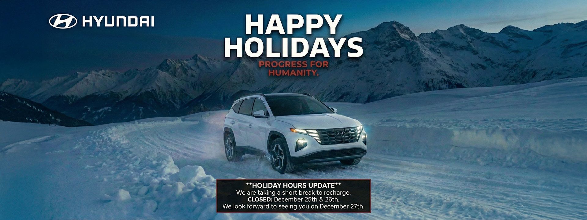 Holiday Hours