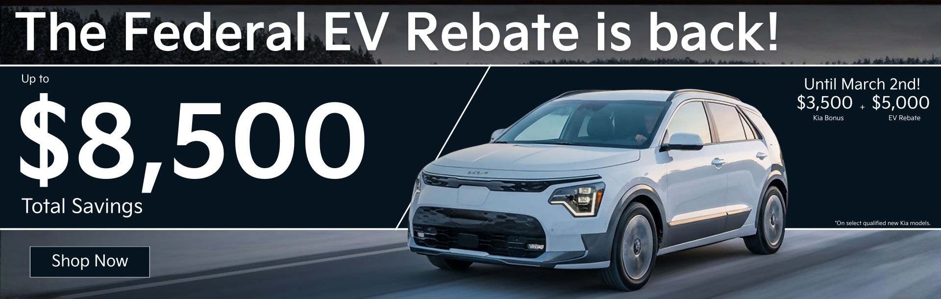 GOVERNMENT EV REBATES ARE BACK!