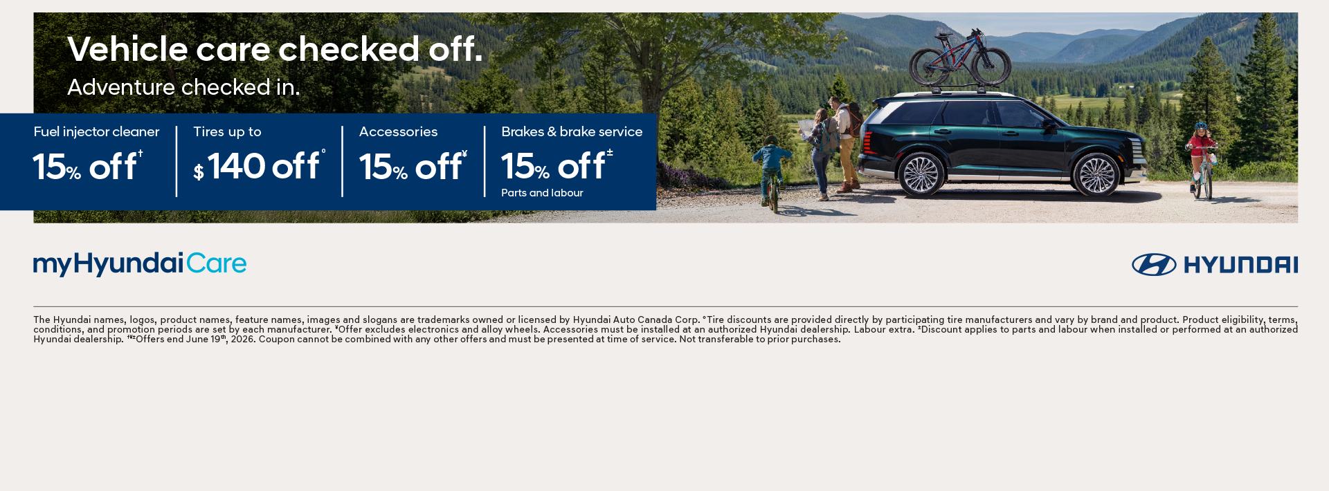 Spring Hyundai Service Specials