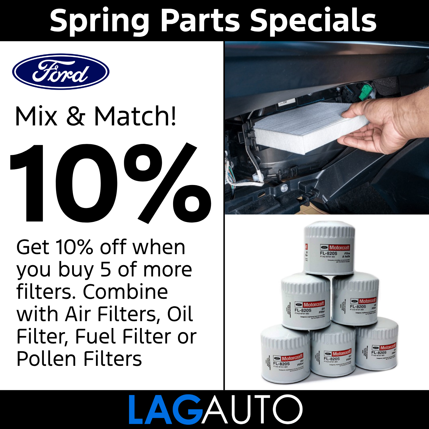 Mix & Match Filter Special