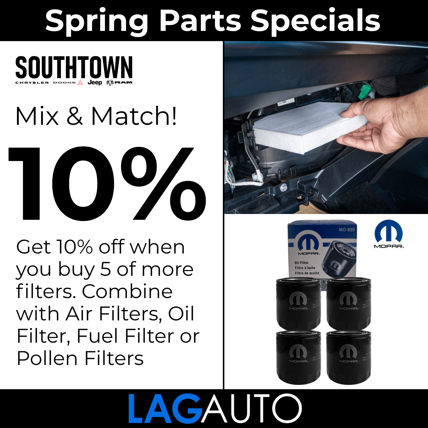 Mix & Match Filter Special