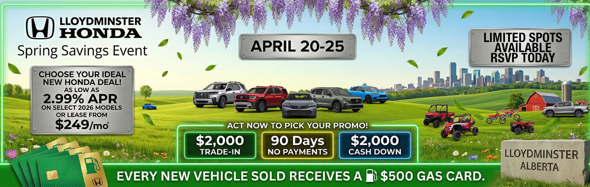 Spring Savings Event Spring Savings Event