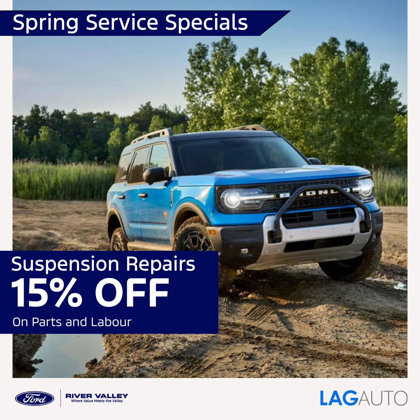 15% OFF Suspension Repairs