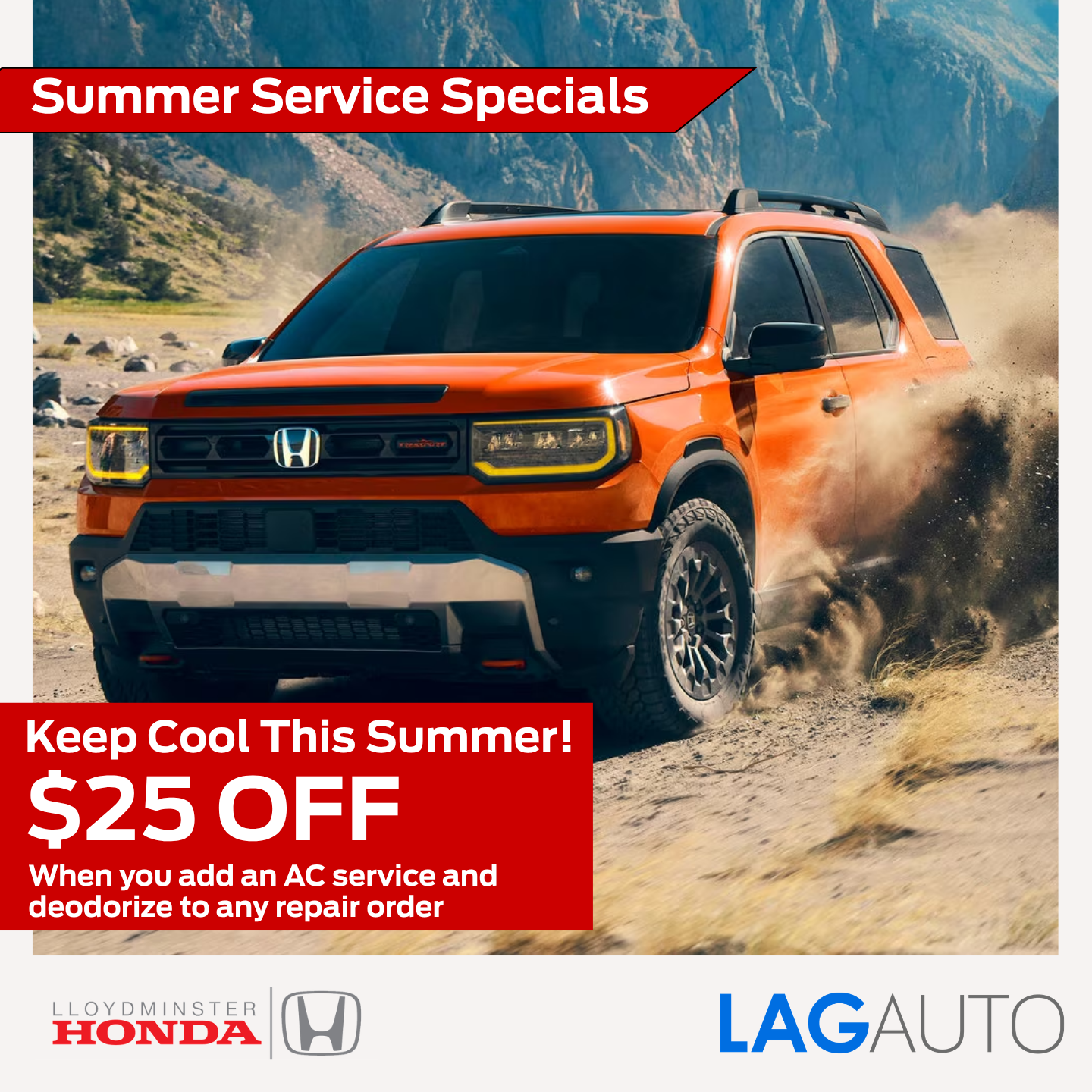 Keep Cool This Summer: $25 OFF AC Service