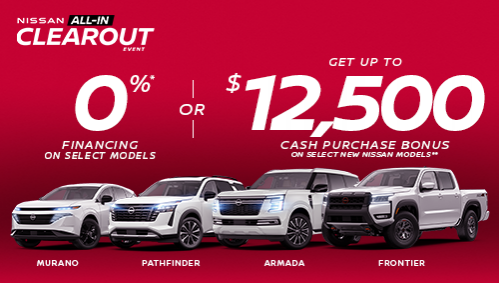 Nissan Clearout Event