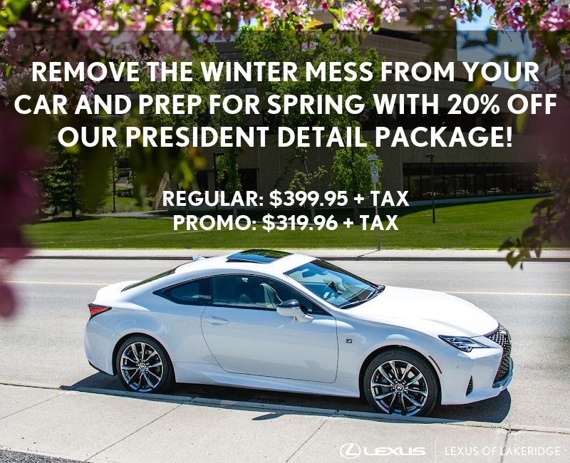 Detailing Special - Valid until March 31st 2026