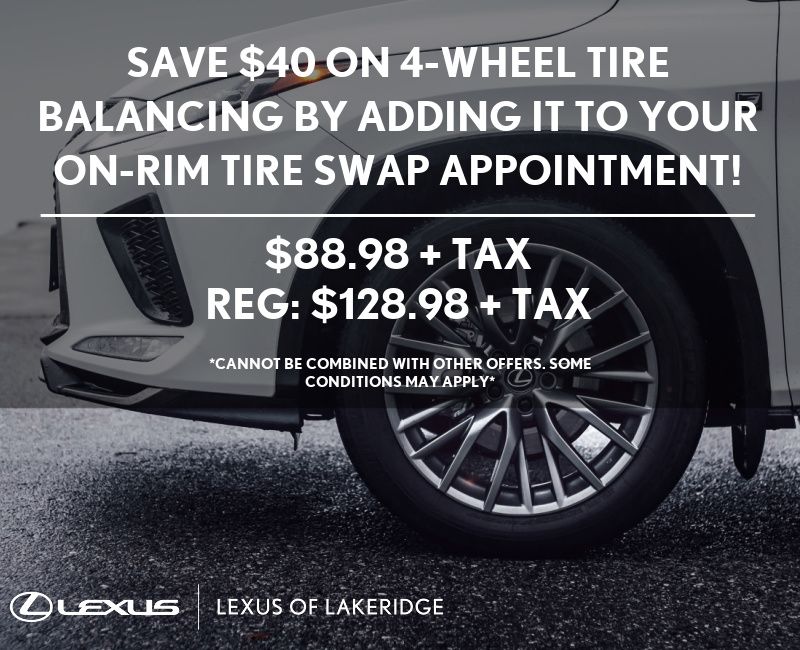 Tire Balance Promo - Valid Until May 31st 2026