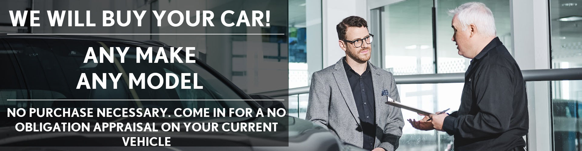 We will buy your car