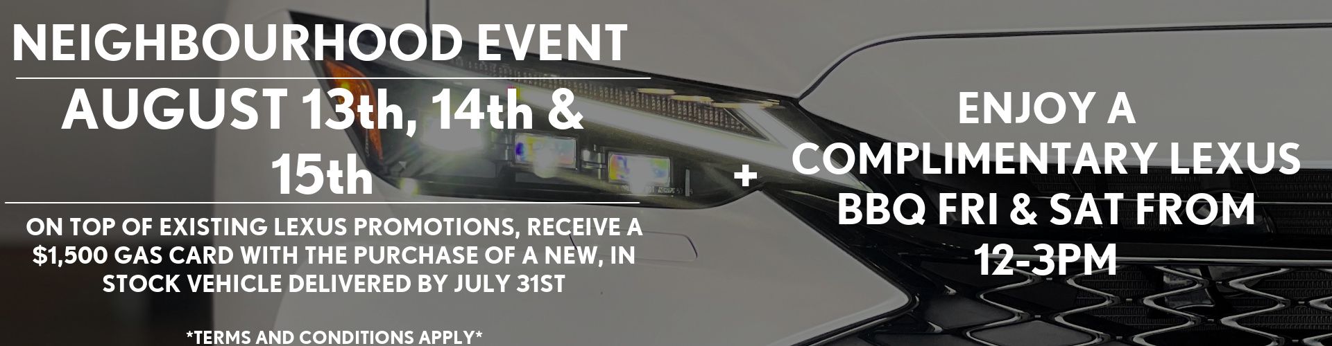 Neighbourhood Event