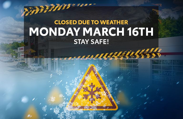 Closed due to weather