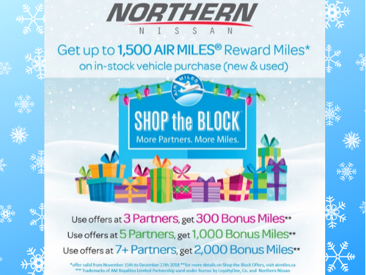 Get up to 1500 AIRMILES® Reward Miles