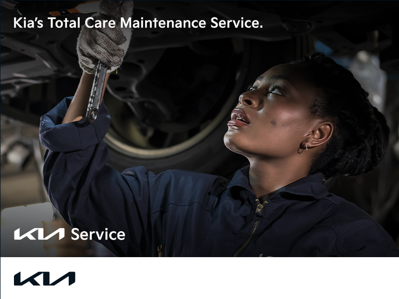 Kia’s Total Care Maintenance Service.