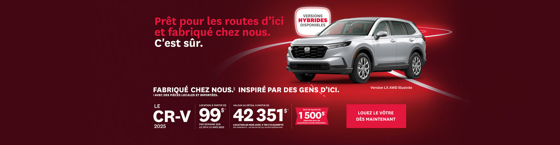 Honda - CRV (LALLIER-QC