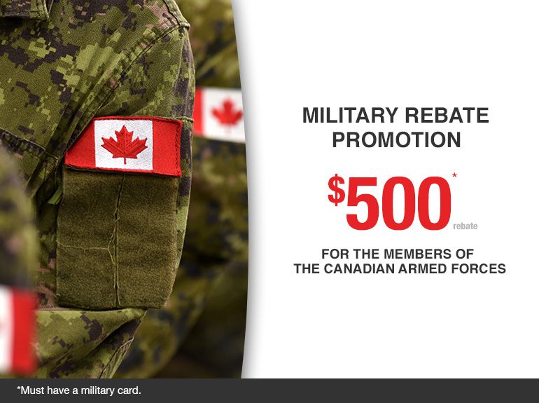 Military rebate program