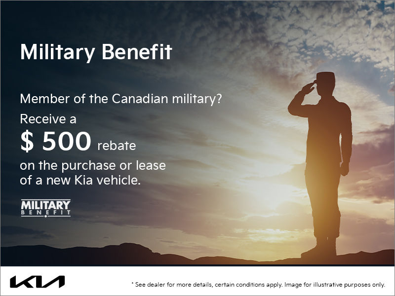 500$ Military Benefit