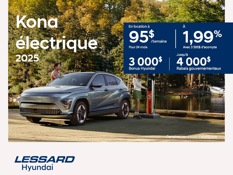 Kona électrique 2025
