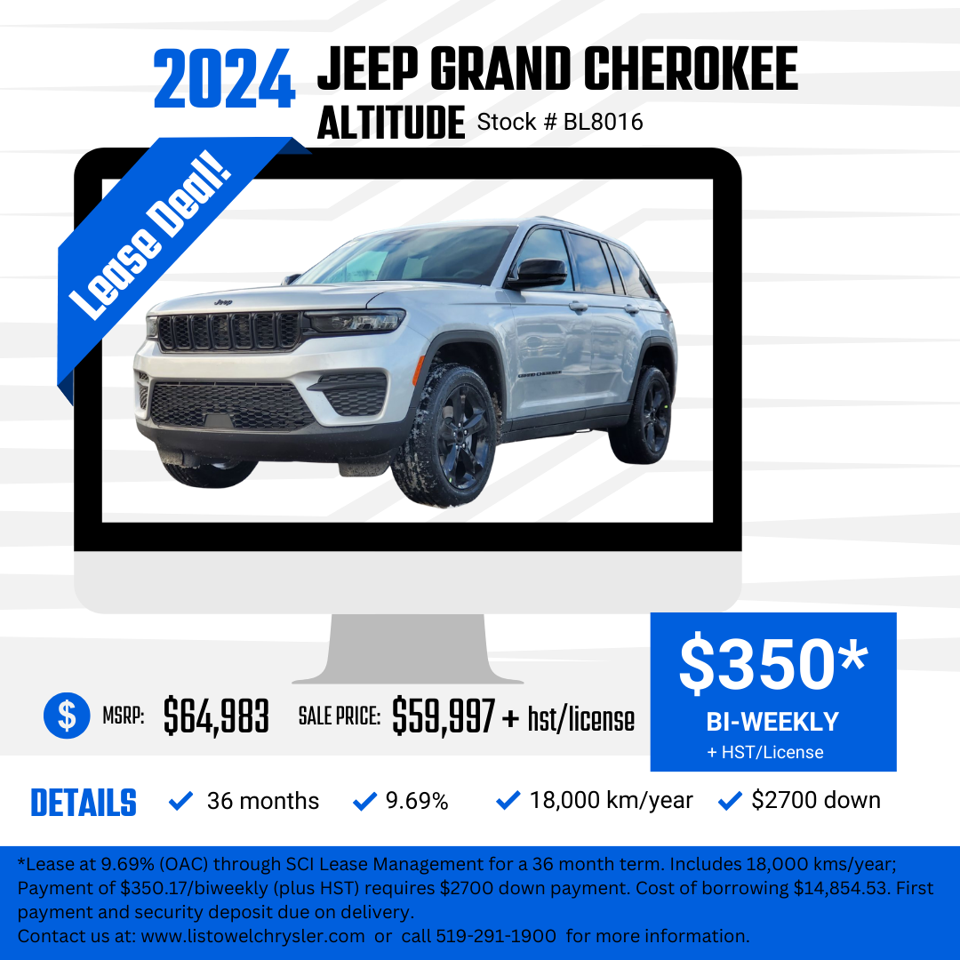 Grand Cherokee Lease Deal