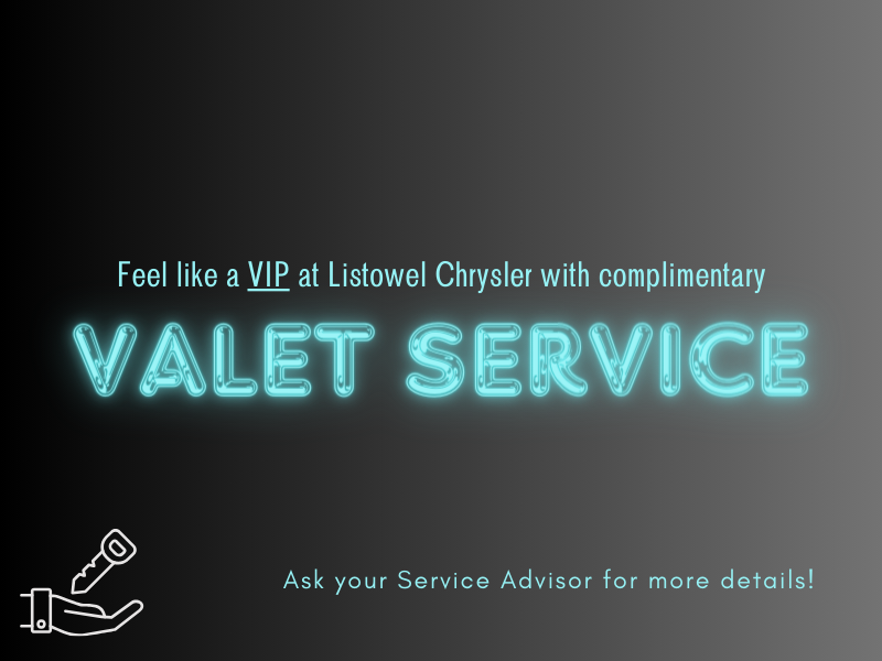 Valet Service Available!