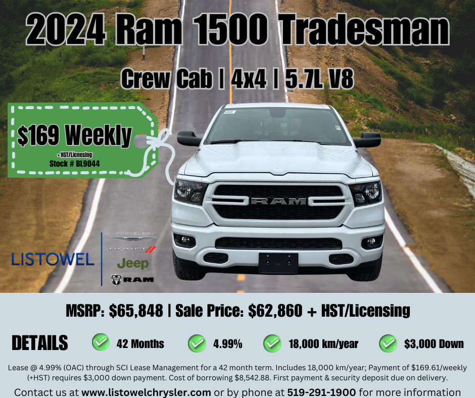 2024 Ram 1500 Lease Special