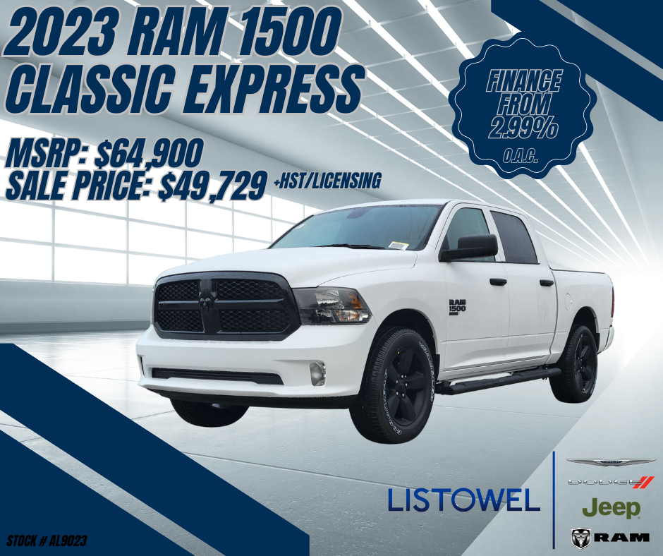 Ram 1500 Classic Offer!