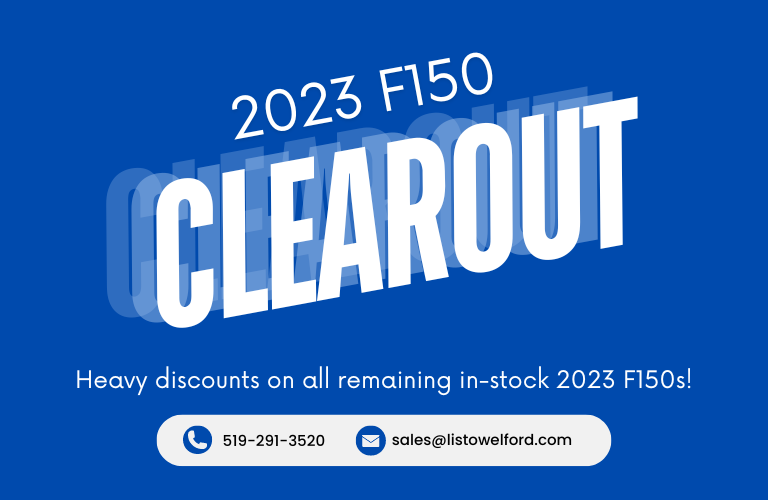 2023 F150 Clearout!