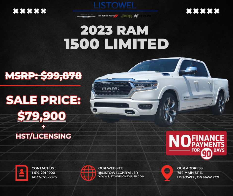 2023 RAM 1500 LIMITED SPECIAL OFFER