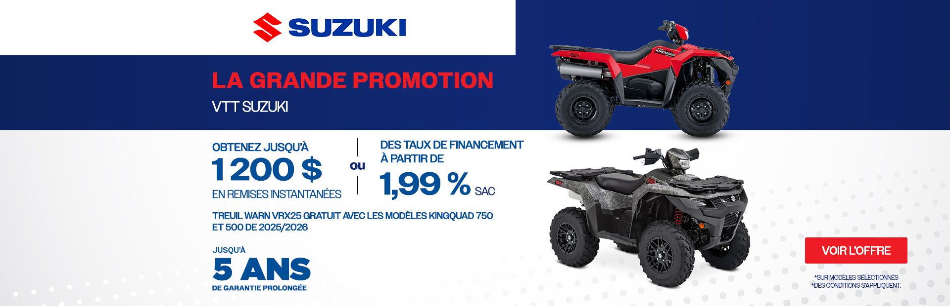 Suzuki - VTT Suzuki - VTT