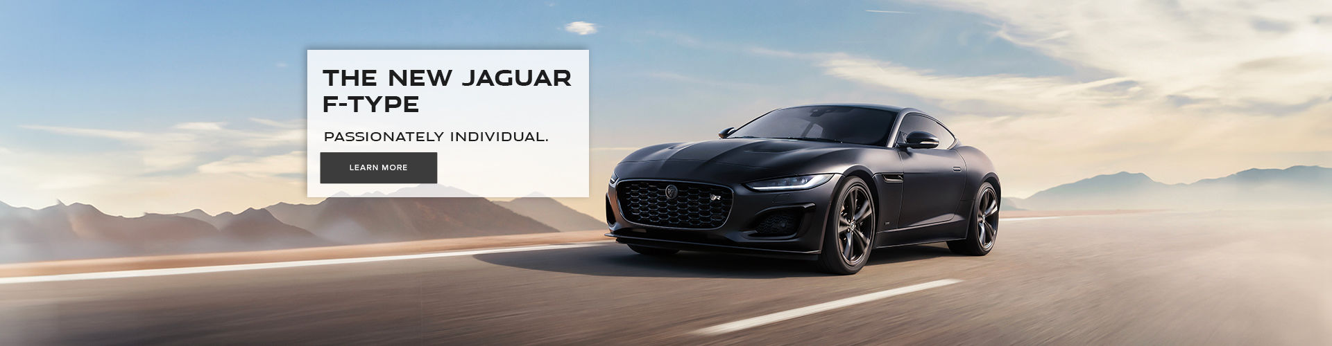 The new jaguar f-type
