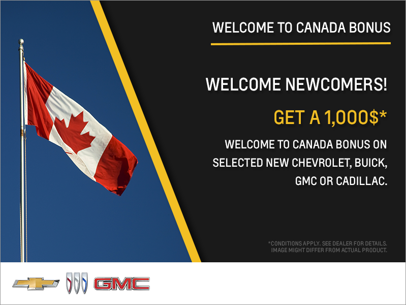 Welcome to Canada Bonus
