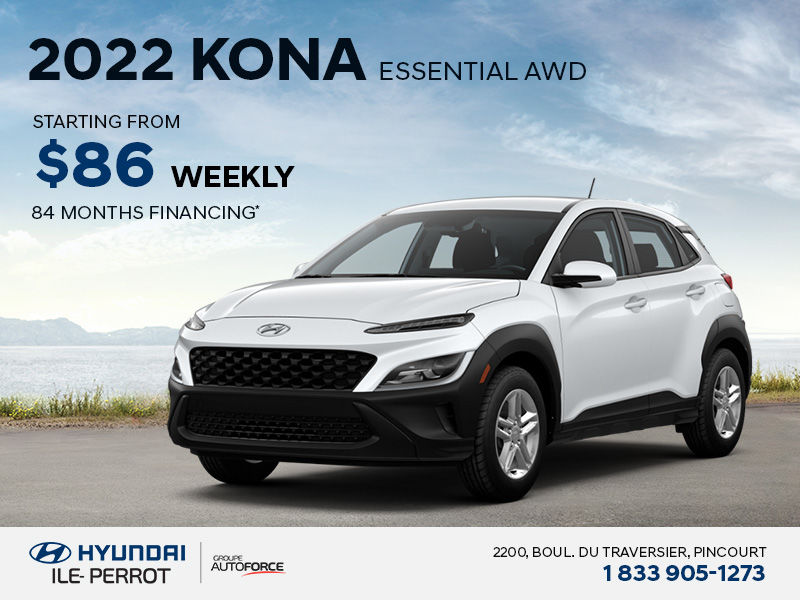 Hyundai Île-Perrot in Pincourt | 2022 Kona Essential