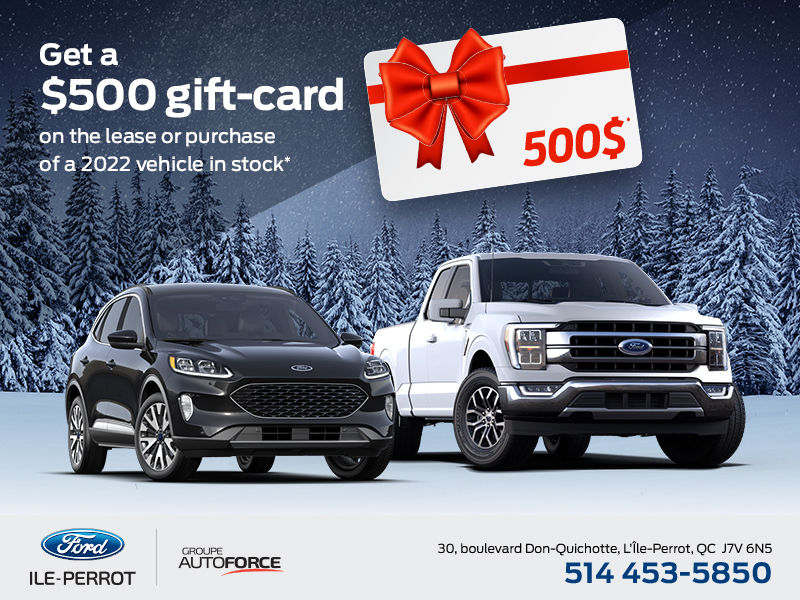 $500 gift card