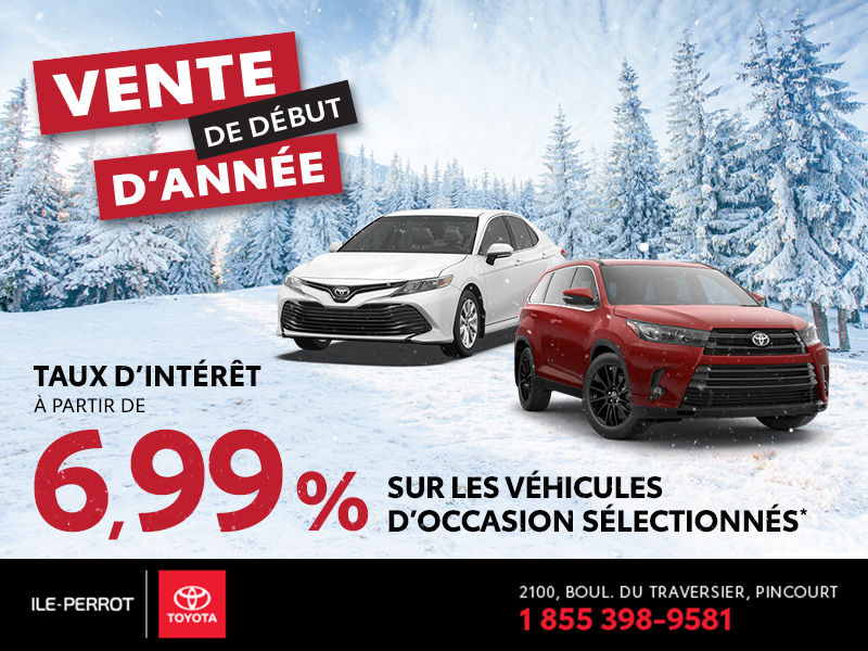 Vente de début d'année