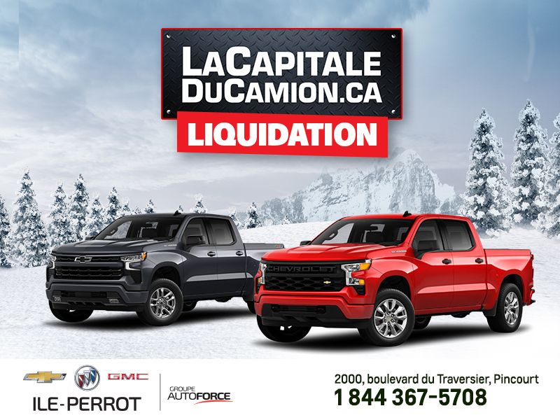 Chevrolet Buick GMC ÎlePerrot à Pincourt et L'ÎlePerrot Chevrolet