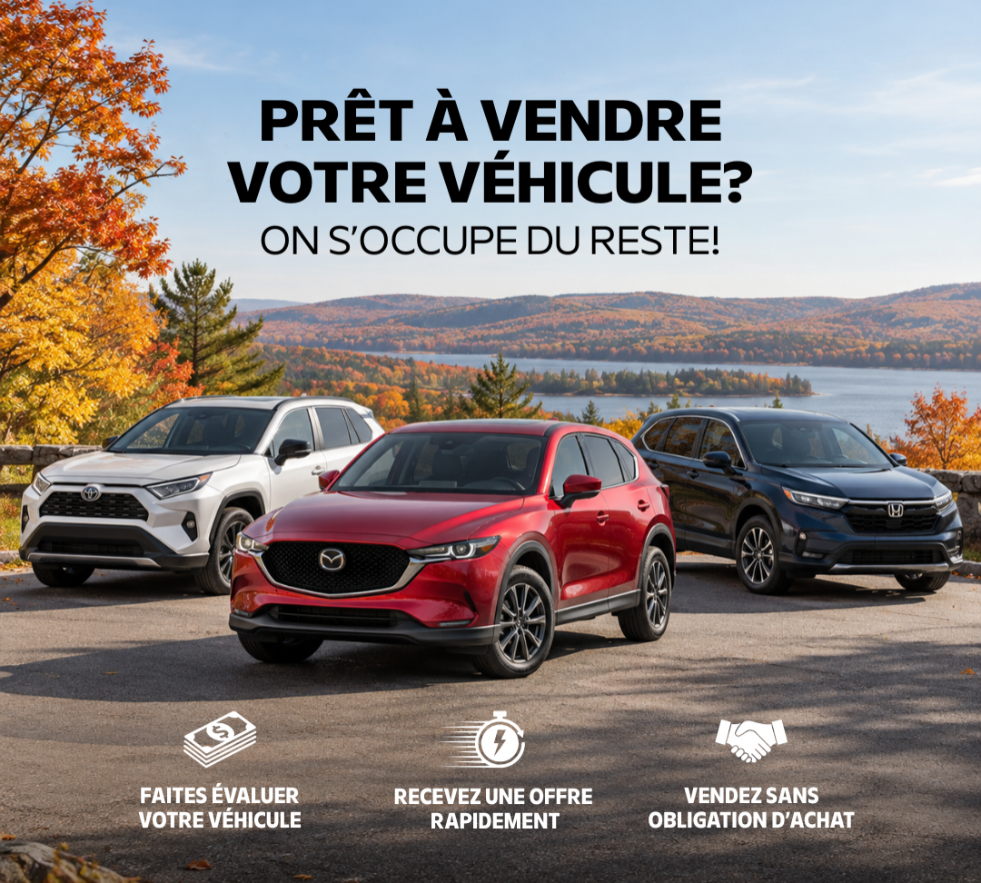 Nous achetons votre véhicule