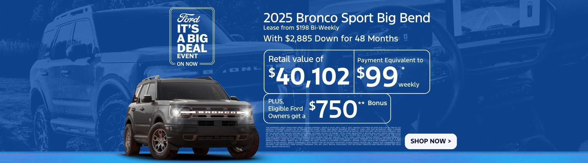 2025 Bronco Sport Big Bend