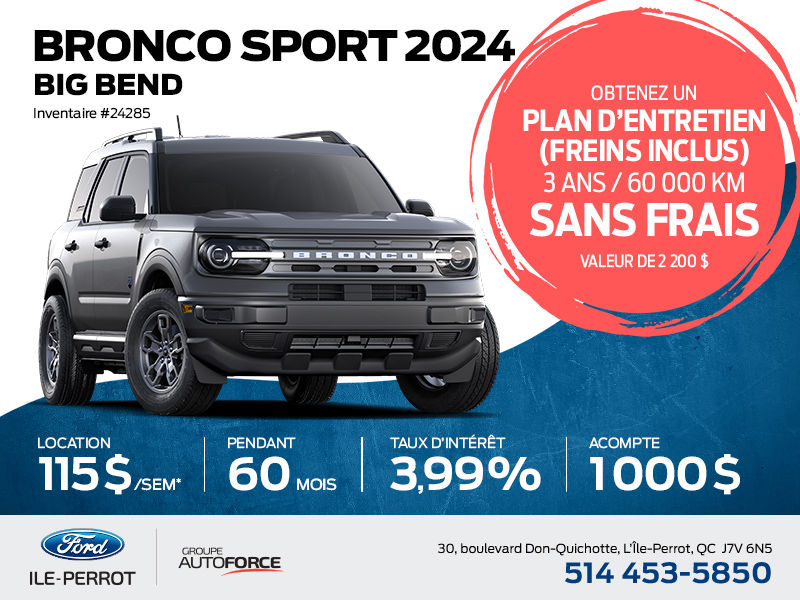 Bronco Sport 2024