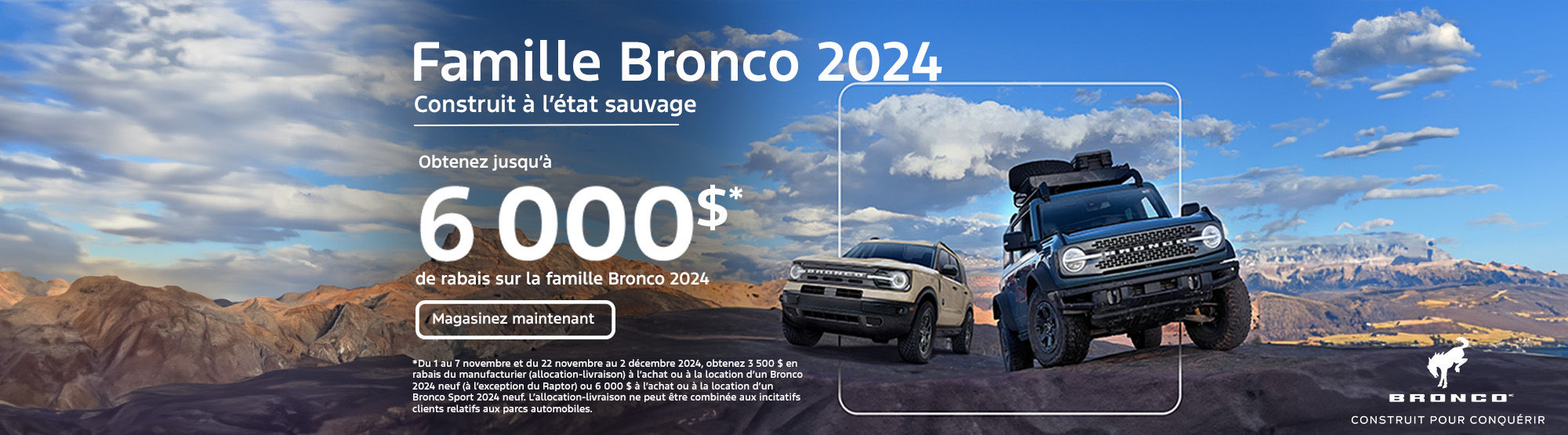 Famille Bronco