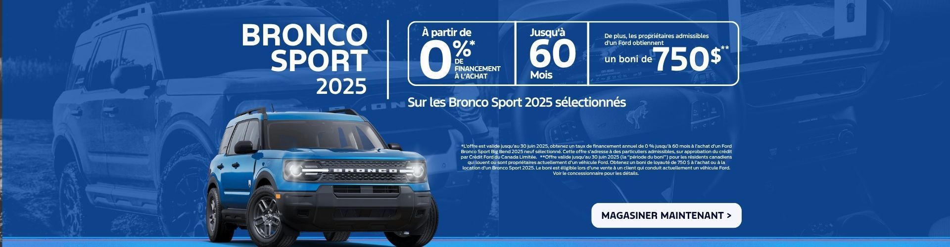 BRONCO SPORT 2025