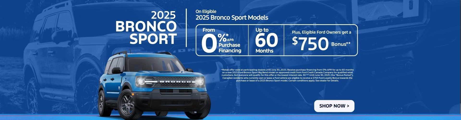 2025 BRONCO SPORT
