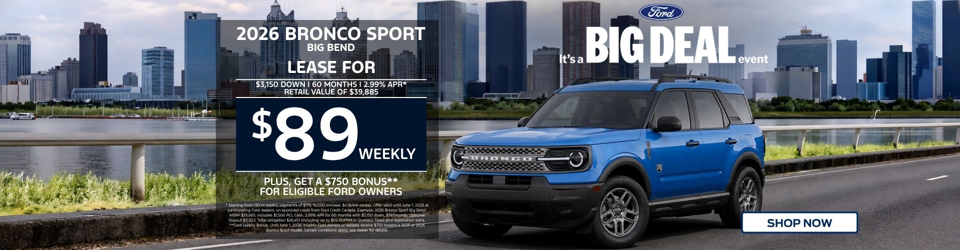 2026 BRONCO SPORT