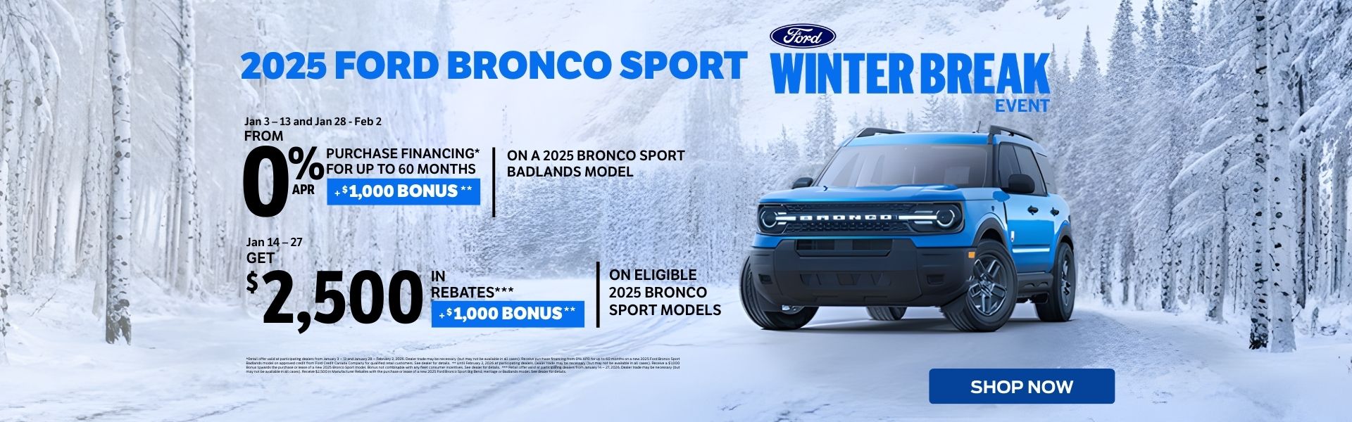 2025 BRONCO SPORT