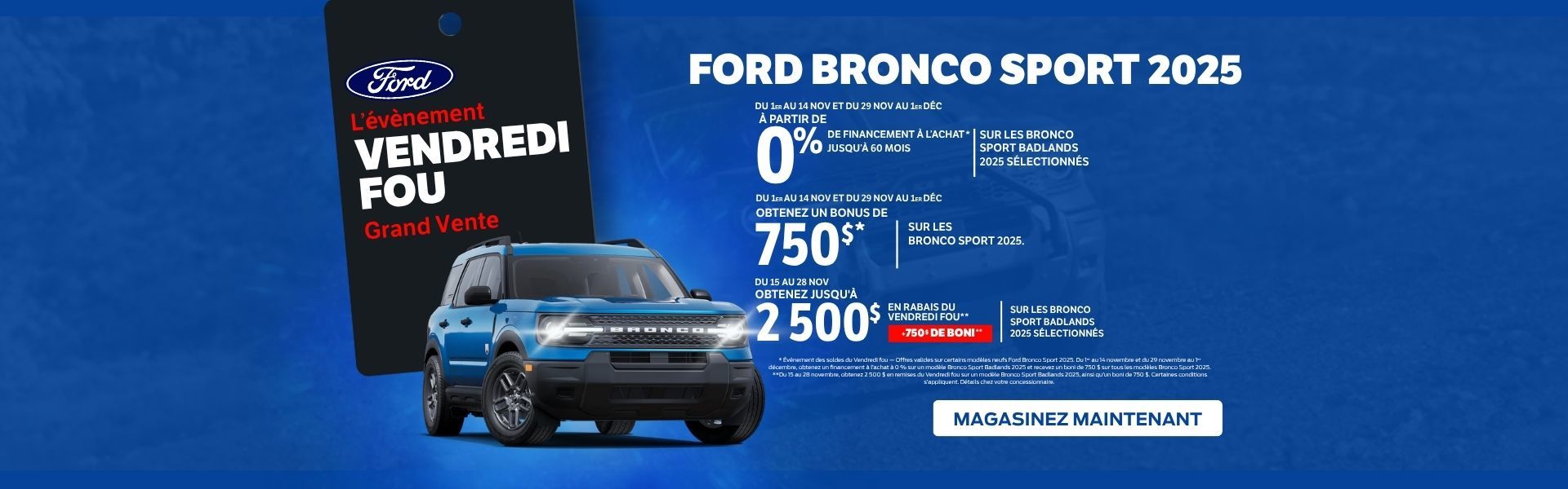 BRONCO SPORT 2025