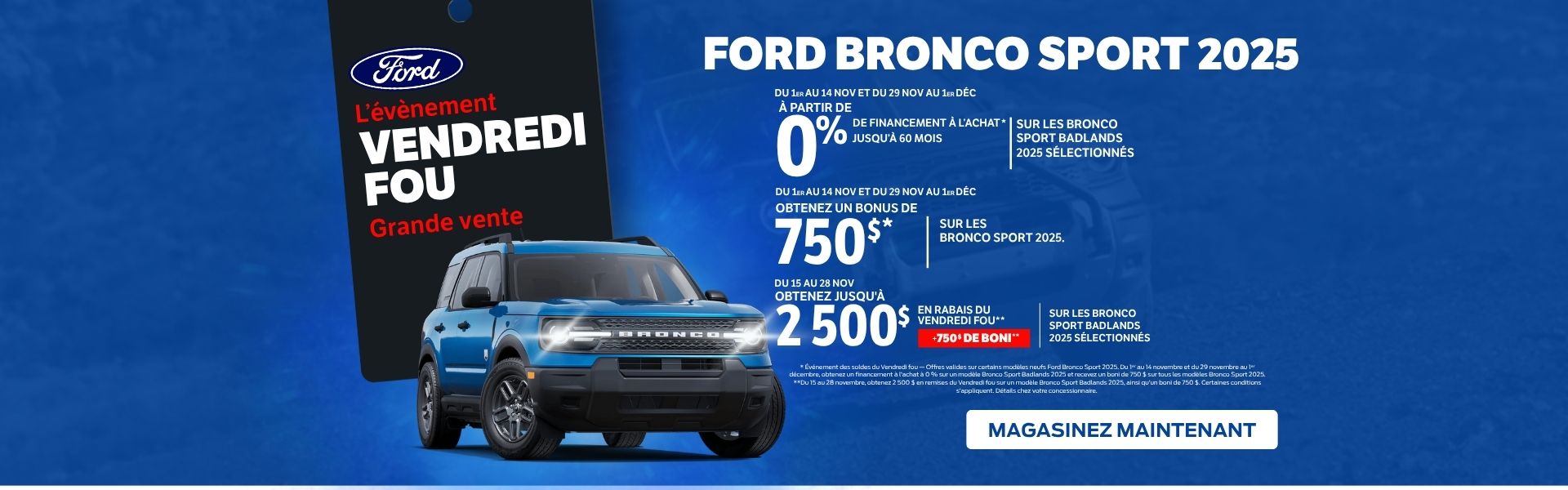 BRONCO SPORT 2025