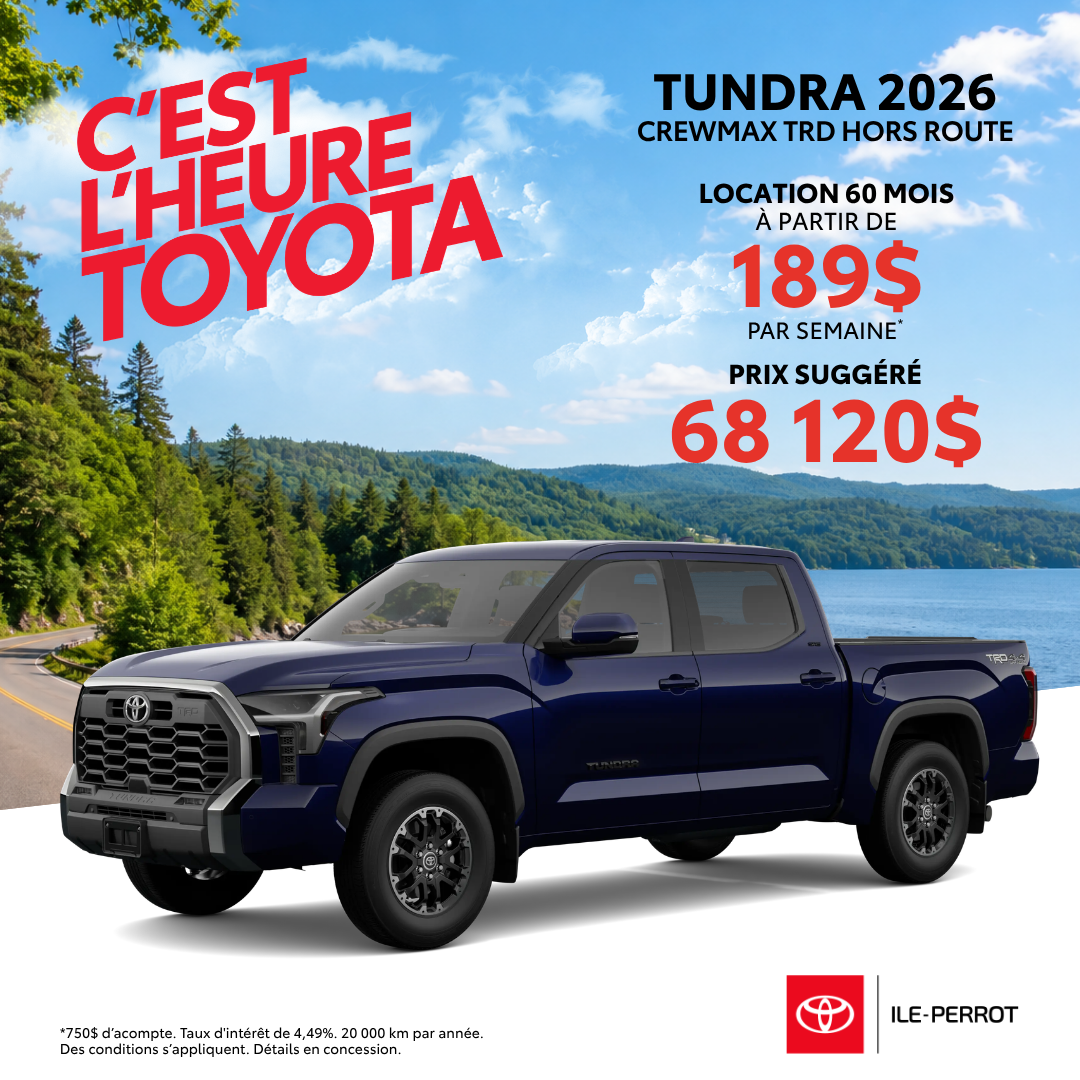 Tundra 2026 CrewMax TRD Hors Route