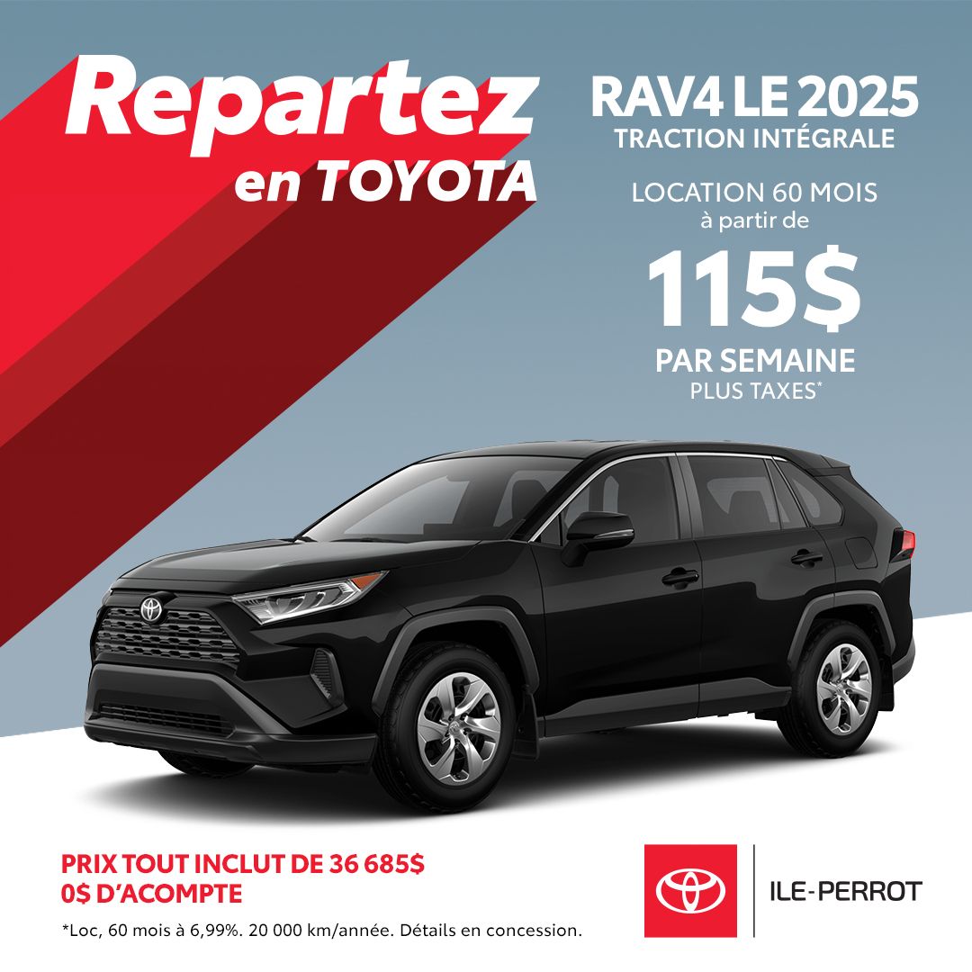 RAV4 Le 2025