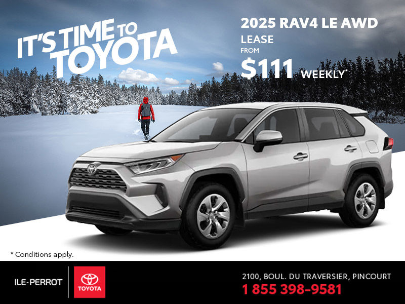 2025 RAV4 Le