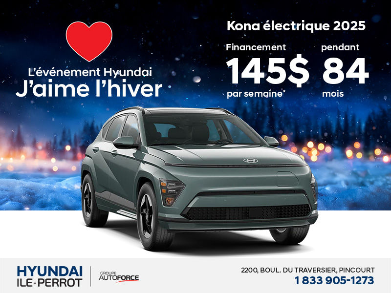 Kona électrique 2025