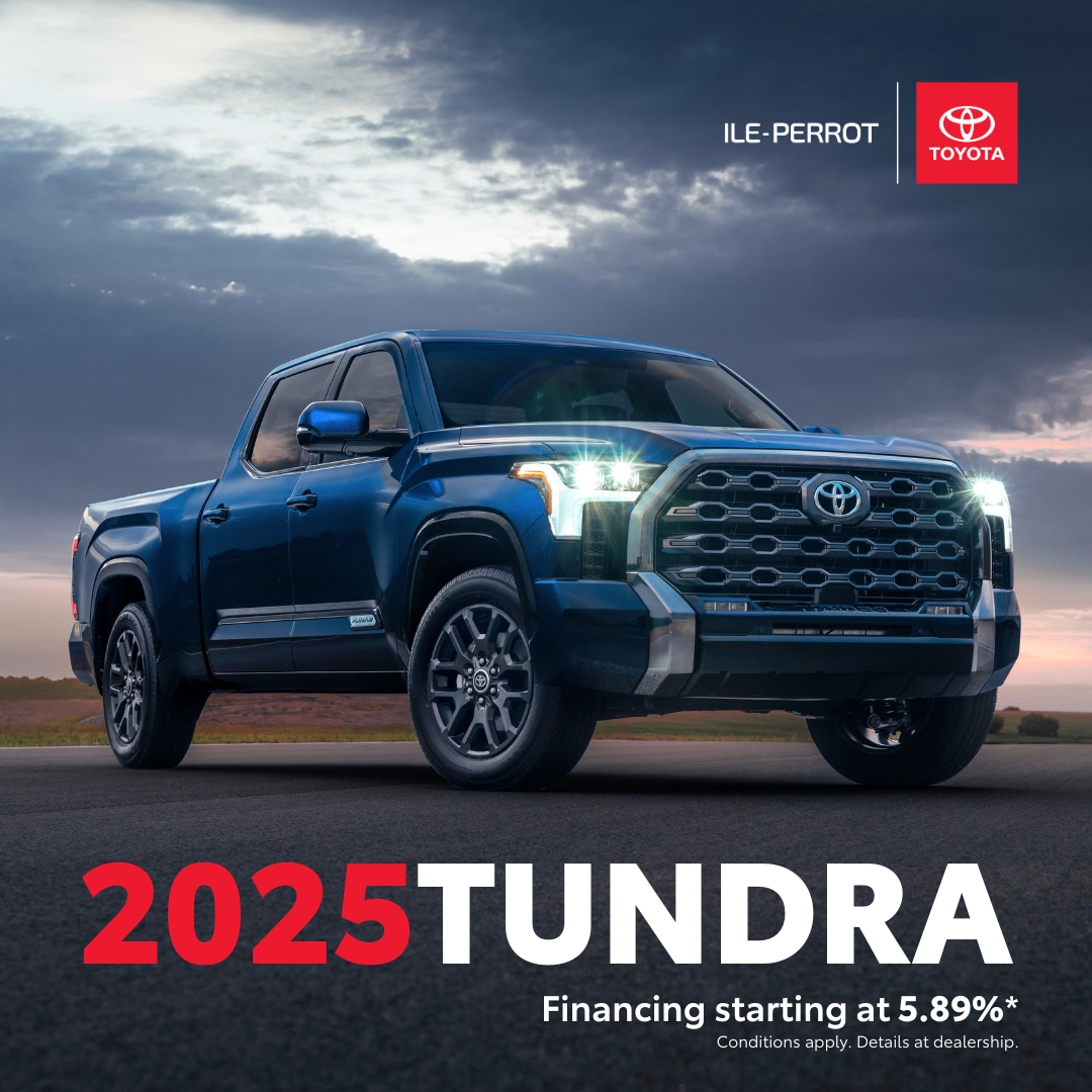 Financing starting at 5.89% on the 2025 Tundra!