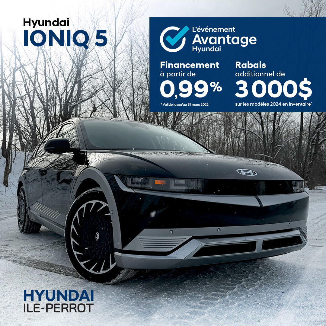 Ioniq 5 2024 - 3000$ de rabais!